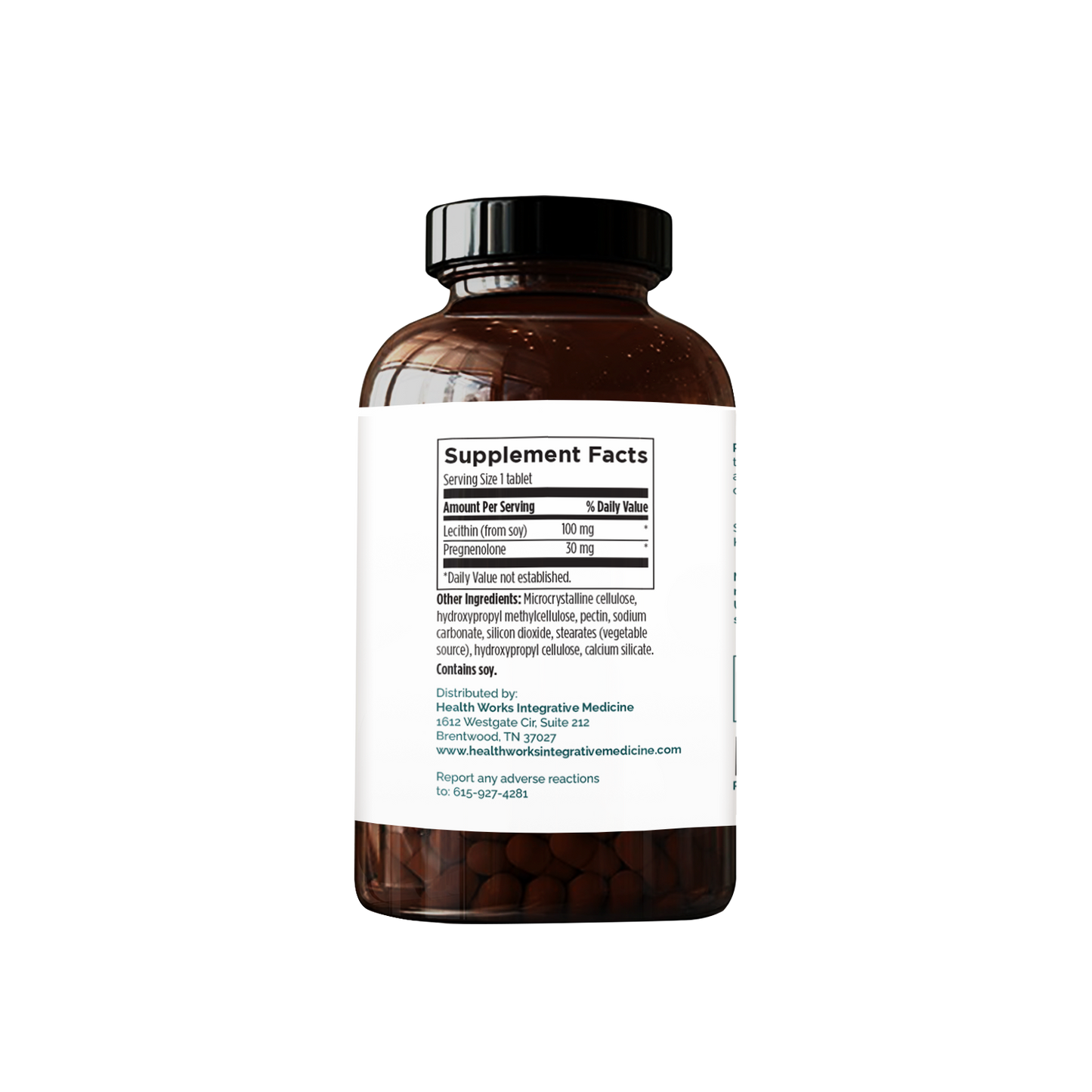 Pregnenolone supplement Sup Facts - A hormone precursor supporting hormonal balance, cognitive function, and healthy aging.