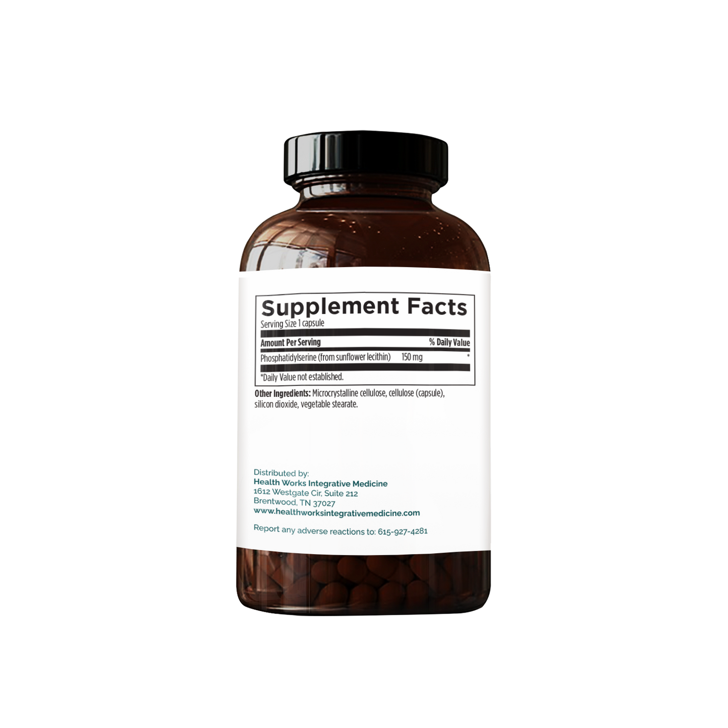 Cortisol Calm supplement Sup Facts - A natural blend of ingredients supporting cortisol balance, stress relief, and hormonal health.