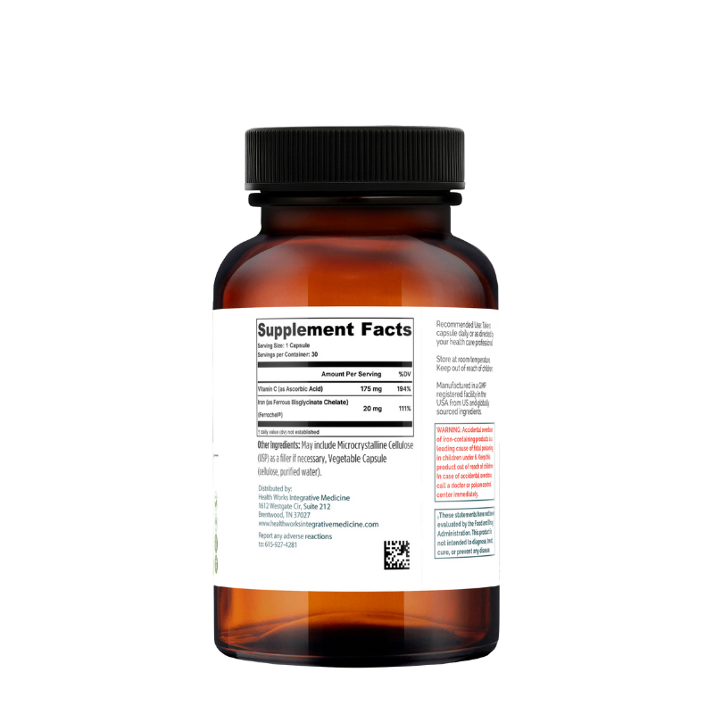 Iron Plus supplement facts