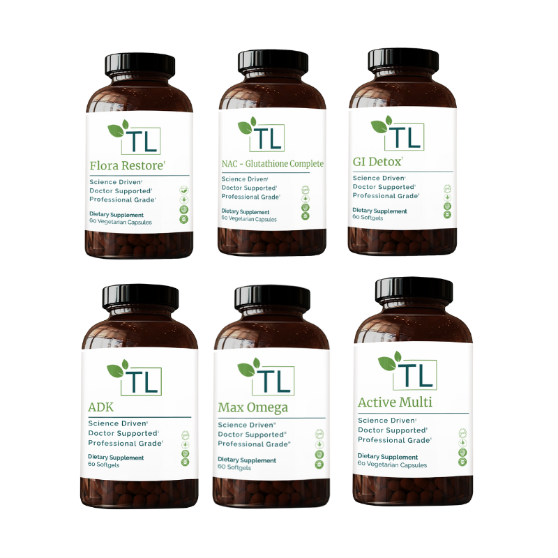 Mycotoxin Detox Protocol Bundle - A complete supplement bundle designed to support detoxification, gut health, and immune function, helping to eliminate toxins and promote overall wellness.